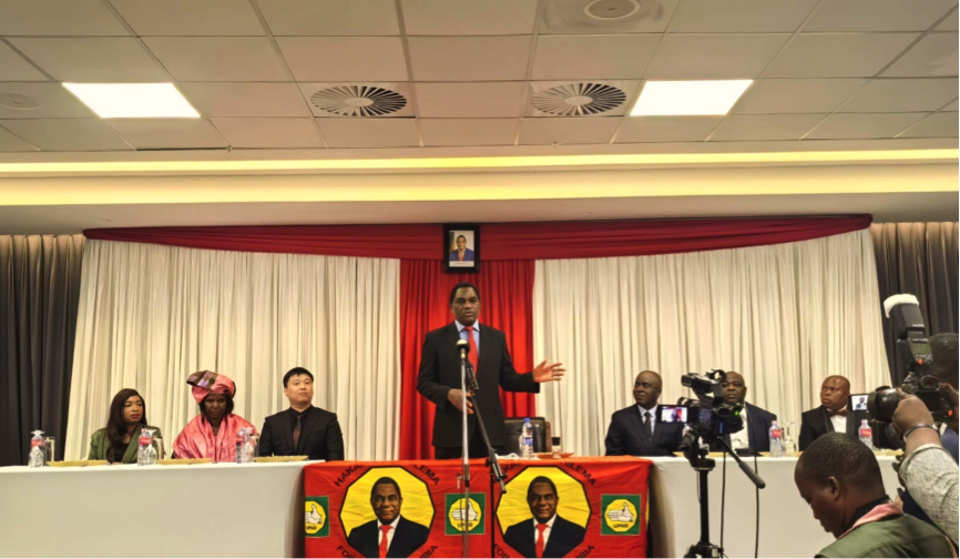 大满贯PG资源总裁助理王治伟受邀 出席赞比亚总统晚宴